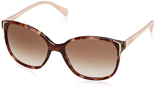 Prada PR01OS UE00A6 Spotted Brown / Pink PR01OS Round Sunglasses Lens Category