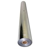 Radiant Barrier Attic Insulation - Reflective Insulation - Attic Foil - 1,000 Sq Ft Roll - Foil Insulation - Industrial Strength, Commercial Grade, House Wrap, No Tear, Double Sided