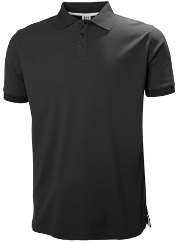 Helly Hansen Men's Riftline Polo, Black, XXL