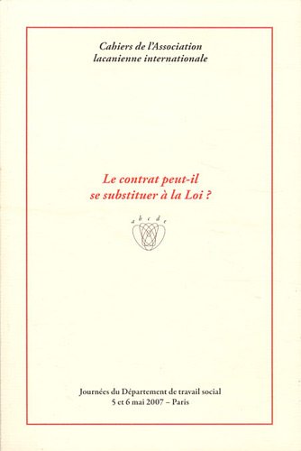 Le  contrat peut-il se substituer à la loi ?