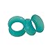 Piercing Area 1Pair Ultra Thin Silicone Flexible Ear Tunnels Plugs Expander EarSkin Turquoise