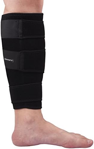 Shin Splint Support - Adjustable Shin Splint Compression Wrap Leg Support Sleeve for Calf Muscle Pulls, Tears, Strains, and Tennis Leg. Provide Recovery and Prevents Injuries.