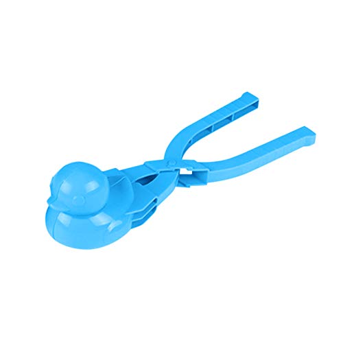YueLove 1PC Pince à Boule de Neige Outil Professionnel pour Boule de Neige Pince à Boule de Neige Outil de crochetage Jouet pour Enfants Snowball Maker Jeux pour Enfants 20X5CM (#1 Blue, 1)