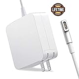 Mac Book Pro Charger, 60W Magsafe Power Adapter L-Tip Magnetic Connector Charger for Mac Book and 13-inch Mac Book Pro(Before Mid 2012 Models) (60L2)