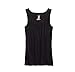 Harley-Davidson Official Women's Classic Notch Neck Tank, Black