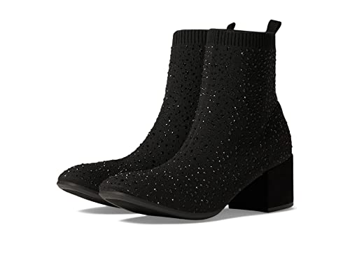 Kenneth Cole Reaction Women's Rida Stretch Jewel, Black, 7.5