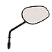 TCMT 8mm Matte Black Rear View Mirrors Fits For Harley Davidson XL1200L XL883 XL883L Sportster