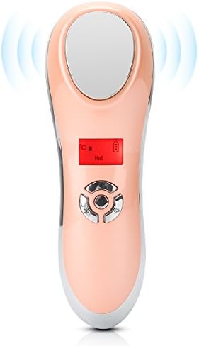 YUSONG Facial Massager Warm Cooling Portable Handheld Face Massage Machine For Skin Firmness Shrink Pores