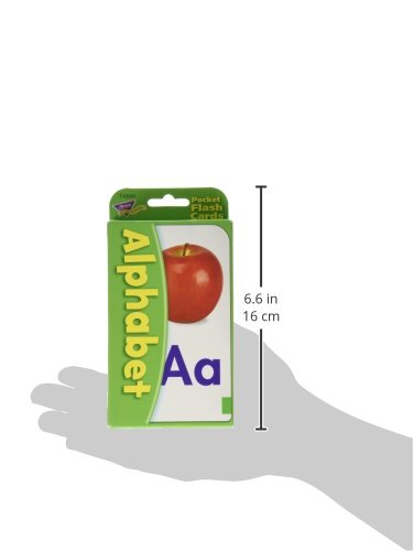 Trend Enterprises Alphabet Pocket Flash Cards