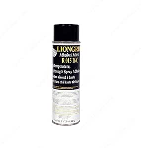 Contact cement spray for wood veneer laminates and other products 16