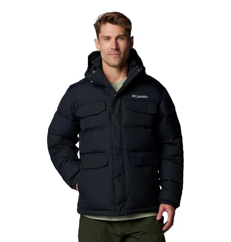 Columbia Men's Big Landroamer Puffer Jacket, Black, 3X