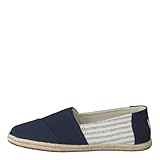 TOMS Men's Alpargata Loafer, Navy Ivy League on