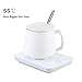 Ralyss Mug and Cup Beverage Warmer For Desktop Portable Powered Comfortable Mug Heater Plate With quality heating elements Safely Warms For Milk Tea Coffee
