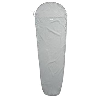 Slumber sleeping bag liner grey