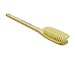 Kent FD5 Beechwood Wood Long Handle Shower Bath Body Brush. for Skin Exfoliate and Massage. 100% Boar Bristles. Best Back Body, Foot and Leg Scrubber Brushing for Wet and Dry Body. Made in England