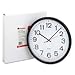 Universal 11381 Indoor/Outdoor Clock, 13 1/2