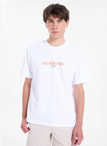 Jack & Jones Jcofusion Front Branding SS Crew Neck para Hombre