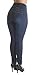 WG0059B – Colombian Design, Levanta Cola, Elastic High Waist Skinny Jeans In Navy Size 5