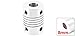 Uxcell a14010900ux0565 Motor Shaft 8mm to 8mm Joint Helical Beam Coupler Coupling D18L25