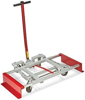 Cube Style Adjustable Desk Lifter Red/Gray Paint Dimensions: 25"W X 33"D X 6"H Weight: 60 Lbs