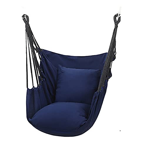 CYYAN hängesessel Outdoor Hängesessel, Hängesessel mit Kissen Hängestuhl für Erwachsene Kinder für Balkon & Wohnzimmer…