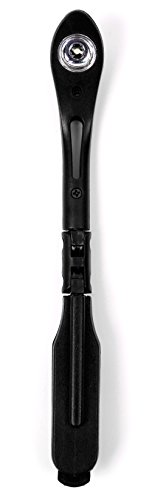 Black Clip-On LED Pen Reading Light for Books, eReaders, Notepads & Diaries By DURAGADGET