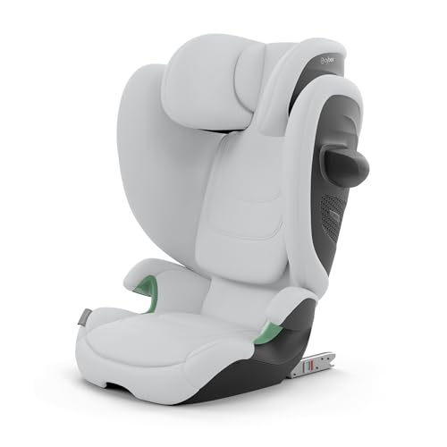 CYBEX Gold child car seat Solution G2 Comfort, For ages 3 to 12 years (100 - 150 cm), Max. 50 kg, For cars with and without ISOFIX, Fog Grey (Grey)