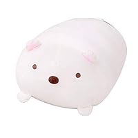 Potelin Premium Quality Cute Bear Cat Plush Pillow Doll Simulation Animal Stuffed Toy Home Sofa Decor