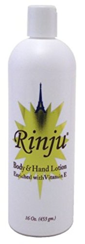 Rinju Body & Hand Lotion Enriched With Vitamin-E 16oz (3 Pack)