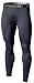 Tesla TM-YUP21-DGY_Large Men's Thermal Wintergear Compression Baselayer Pants Leggings YUP21