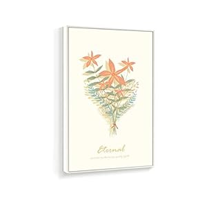 Framed Canvas Wall Art for Living Room, Bedroom Beautiful Bunch Flowers Canvas Prints for Home Decoration Ready to Hanging - 16x24 inches
