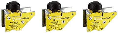 Magswitch MINI ANGLE Mini Angle, Yellow/Silver/Black (3-(Pack))