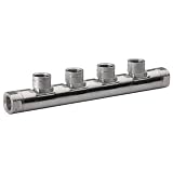 HomeFlex 11-050504 1/2-Inch x 1/2-Inch x 1/2-Inch FIPT Manifold, Stainless Steel