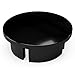 FORMUFIT F114IDC-BK-10 PVC Internal Domed End Cap, Furniture Grade, 1-1/4