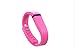 I-SMILE® 2pcs Replacement Bands with Metal Clasps for Fitbit Flex / Wireless Activity Bracelet Sport Wristband / Fitbit Flex Bracelet Sport Arm Band (No tracker, Replacement Bands Only) (Lake Blue&Pink,Small)