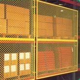 Wireway Husky, Pallet Rack Guard For Tear Drop Pallet Racks, Rg-1260, W X H: 144 X 60, Option A: 4 Inch Offset, Rg1200-05000