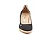 VISCATA Roses 2.75-inch Elegant Style, Soft Canvas, Slip-On Wedge Pump, Espadrilles Heel Made in Spain