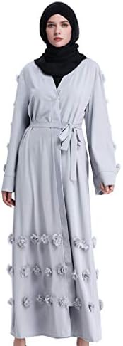 Muslim Dress Dubai Kaftan Women Long Sleeve Arabic Long Dress Abaya Islamic Jalabiya Caftan Muslim Robe Gown