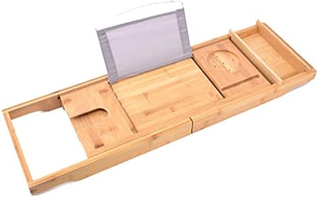 Bathroom Shelf Support De Baignoire Support Telescopique De Salle De Bain Separateur De Baignoire Support De Telephone Plat Pour Salle De Bain Amazon Fr Cuisine Maison