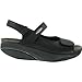 Women's MBT Sasa Black Leather Sandal
