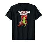 Dr. Seuss The Grinch Contemplating Naughty T-shirt