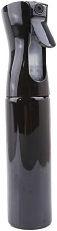 JOMSK High-pressure Continuous Spray Bottle Hairdressing Ultra Fine Mist Empty Water Bottle Sprayer Salon Barber Hair Tools,Black