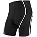 NOOYME Men’s Cycling Shorts 4D Gel Padded Bicycle Riding Men’s Bike Shorts (X-Large,White)thumb 1