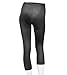 AERO|TECH|DESIGNS | Women's USA Classic Cycling Capris | Padded Compression Spandex Capri | Medium | Black