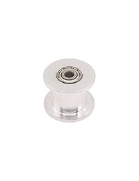 winsinn 2 GT GT2 aluminio correa de distribución polea 16 20 dientes 3, 4, 5, 8, orificio para impresora 3d 6, 10 mm. Ancho correa dentada (paquete de 5), Sin dientes, 5