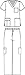 MedGear Men's Scrubs Set Multi-Pocket Top & Pants, Medical Uniform 7890