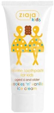 Children toothpaste flavored cake and vanilla ice cream, 50 ml, Ziaja