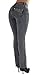 Style C582 – High Waist Colombian Style Butt Lift Stretch Denim Boot Leg Jeans Size 7