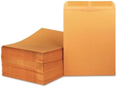 UNV45165 United STATIONERS (OP) CATLOG ENVELP 11 1/2X14 1/2 SDE SM LT BRO 250/BX
