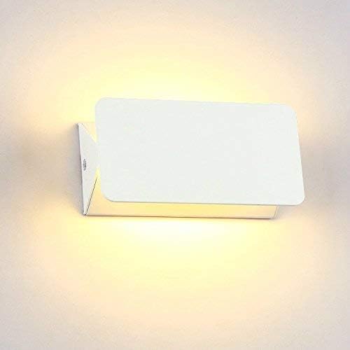 WHKHY the Bedchamber Headboard Wall Lamp Led Convenience Walk Wall Light Passenger Compartment Rotary Wall Lamp 10W 32 cm